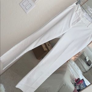 White dress pants
